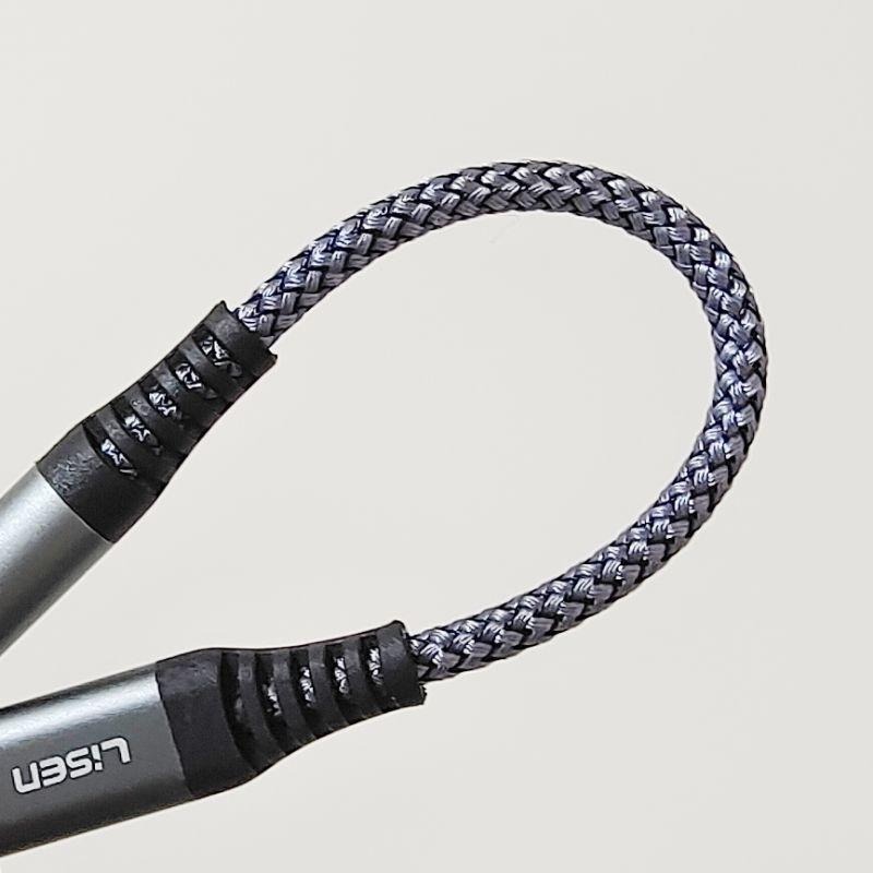 Lisen MFI認證 轉接線 Lightning to 3.5mm 編織 轉接頭 轉接器 蘋果 Apple-細節圖4