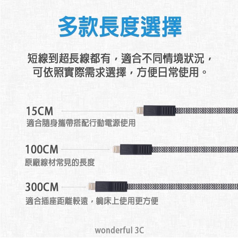 Lander MFI 原廠認證 Lightning 充電線 編織線 傳輸線 快充線 iPhone11 Pro Max-細節圖5