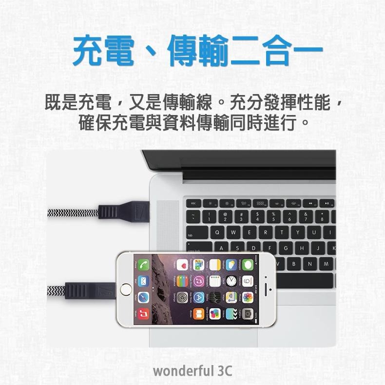 Lander MFI 原廠認證 Lightning 充電線 編織線 傳輸線 快充線 iPhone11 Pro Max-細節圖6