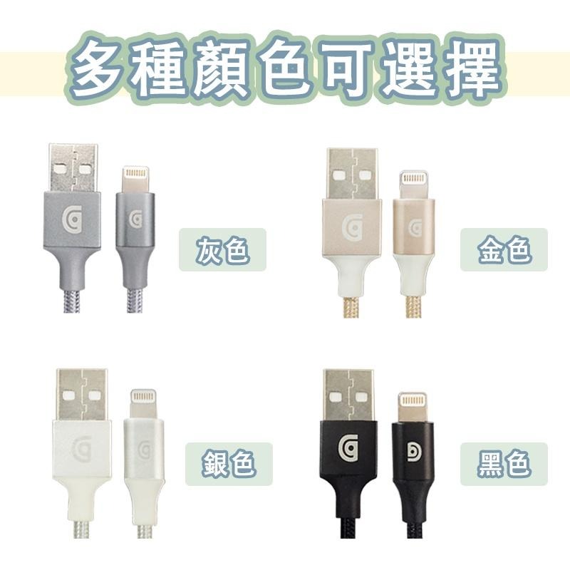 Griffin MFI 原廠認證 Lightning 充電線 編織線 傳輸線 快充線 iPhone11 Pro Max-細節圖4