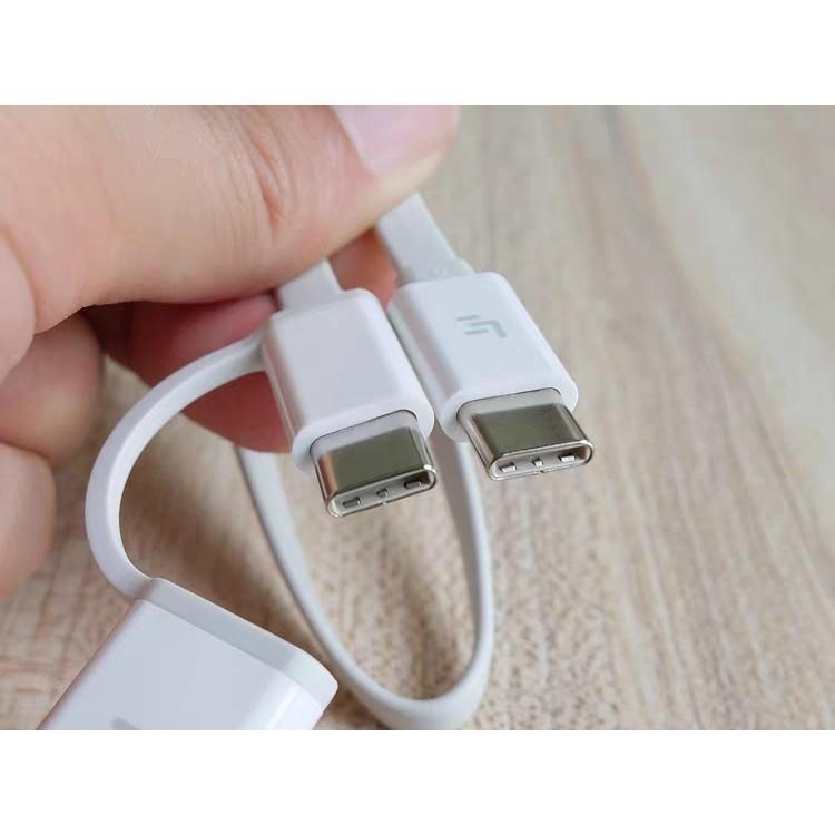 樂視 USB-A to USB-C to USB-C 短線 快充線 傳輸線 充電線 C to C Type--細節圖5