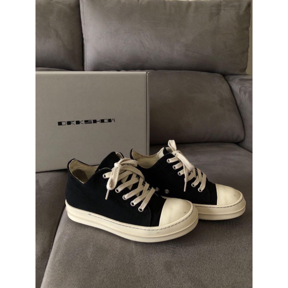 二手 “Rick Owens”DRKSHDW lows帆布-細節圖3