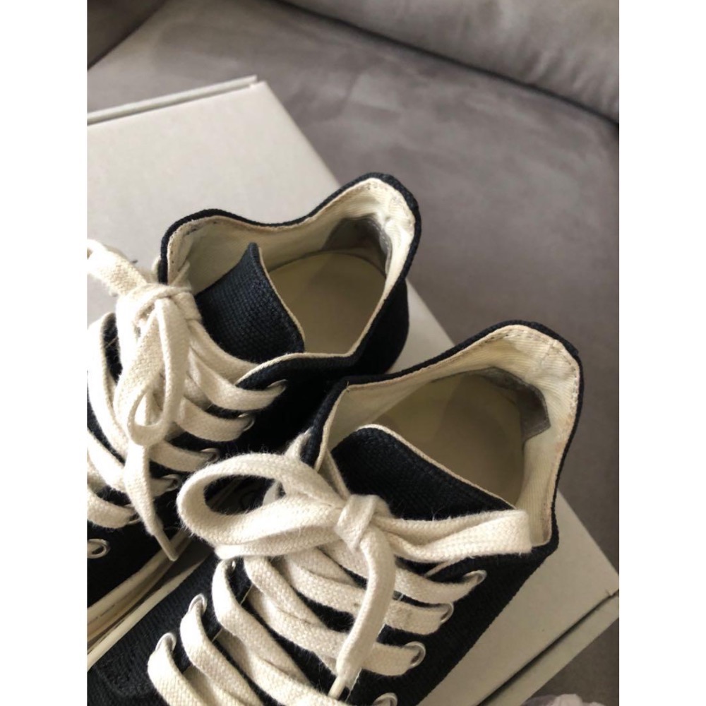 二手 “Rick Owens”DRKSHDW lows帆布-細節圖6
