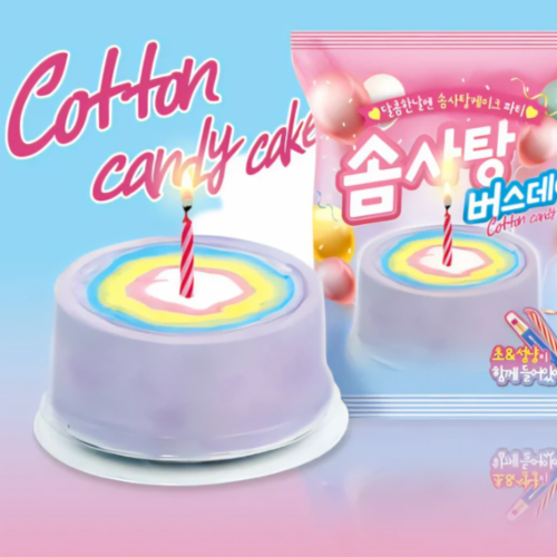 韓國 | 元祖棉花糖蛋糕 附火柴蠟燭 彩虹棉花糖 慶生 生日派對 棉花糖 低卡