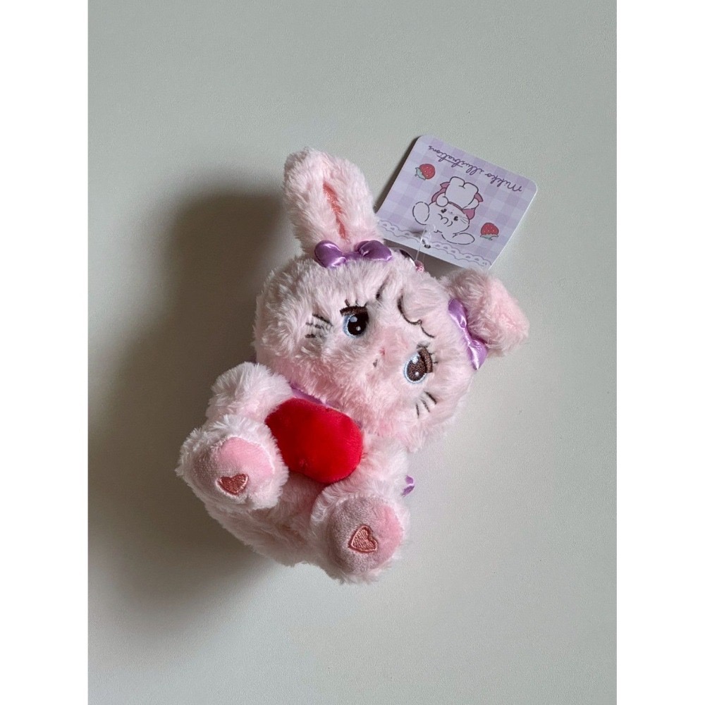 mikko illustrations 抱抱水果系列愛心扣吊飾娃娃-細節圖8