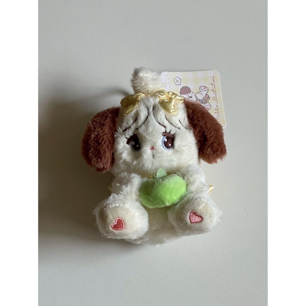 mikko illustrations 抱抱水果系列愛心扣吊飾娃娃-細節圖9