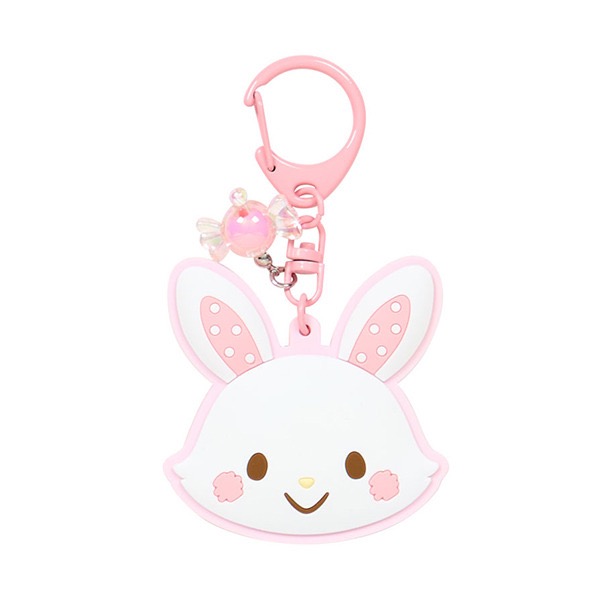 三麗鷗 角色大賞 矽膠大頭鏡子吊飾 漢頓 許願兔 蛋黃哥 🖍️🚋-規格圖4