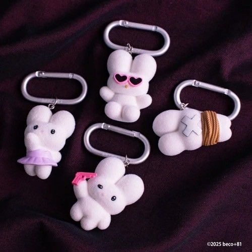 三麗鷗 beco+81 確認款盲盒吊飾娃娃-細節圖2