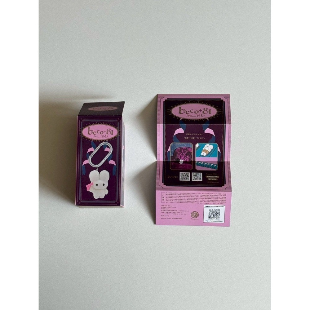 三麗鷗 beco+81 確認款盲盒吊飾娃娃-細節圖3