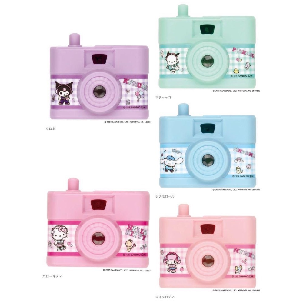 三麗鷗 相機風格玩具 扭蛋-細節圖2