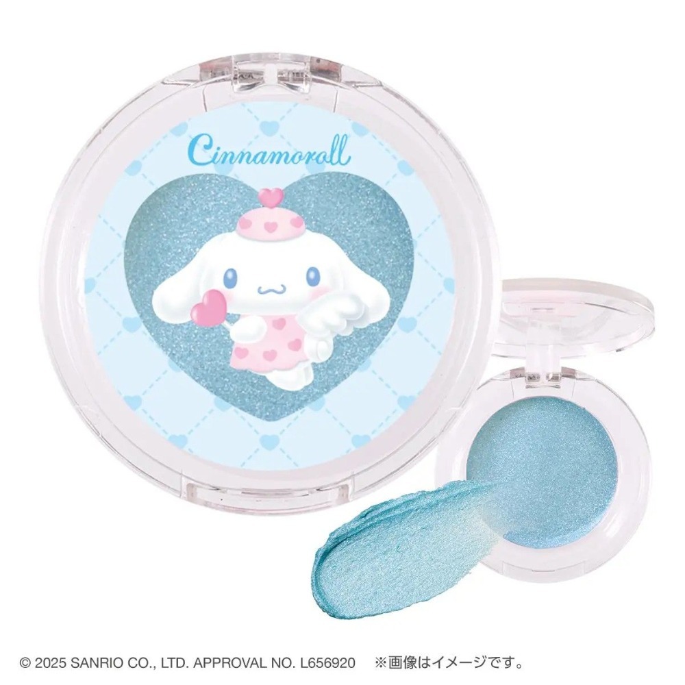 三麗鷗 夢天使 Pon de couleur 眼唇兩用彩妝盤 扭蛋 轉蛋-細節圖3