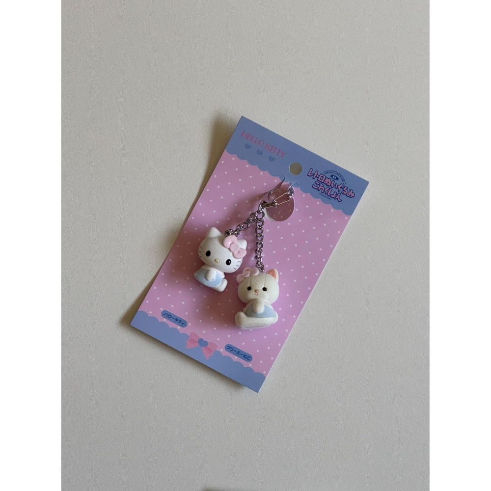 三麗鷗 吉德系列 植絨鑰匙圈-細節圖2