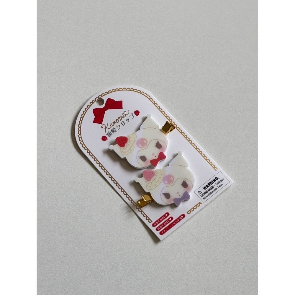 三麗鷗 草莓蛋糕系列 髮夾 酷洛米 ⛵️🏒-細節圖2