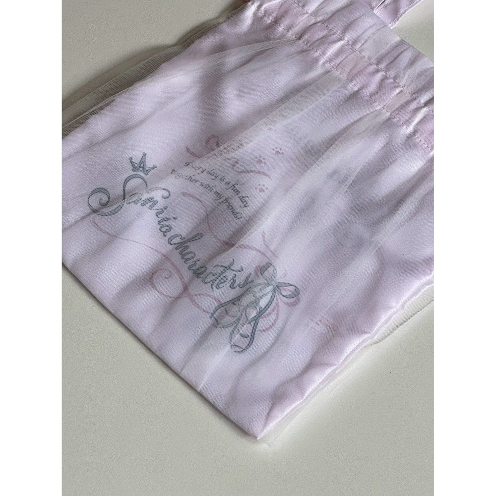 白貓芭蕾 蕾絲手提袋/束口袋-細節圖6