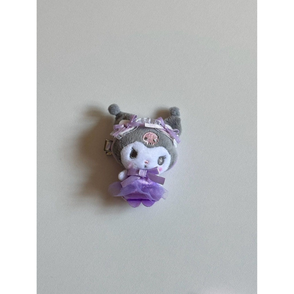 三麗鷗 白貓芭蕾系列 毛絨髮夾-細節圖5