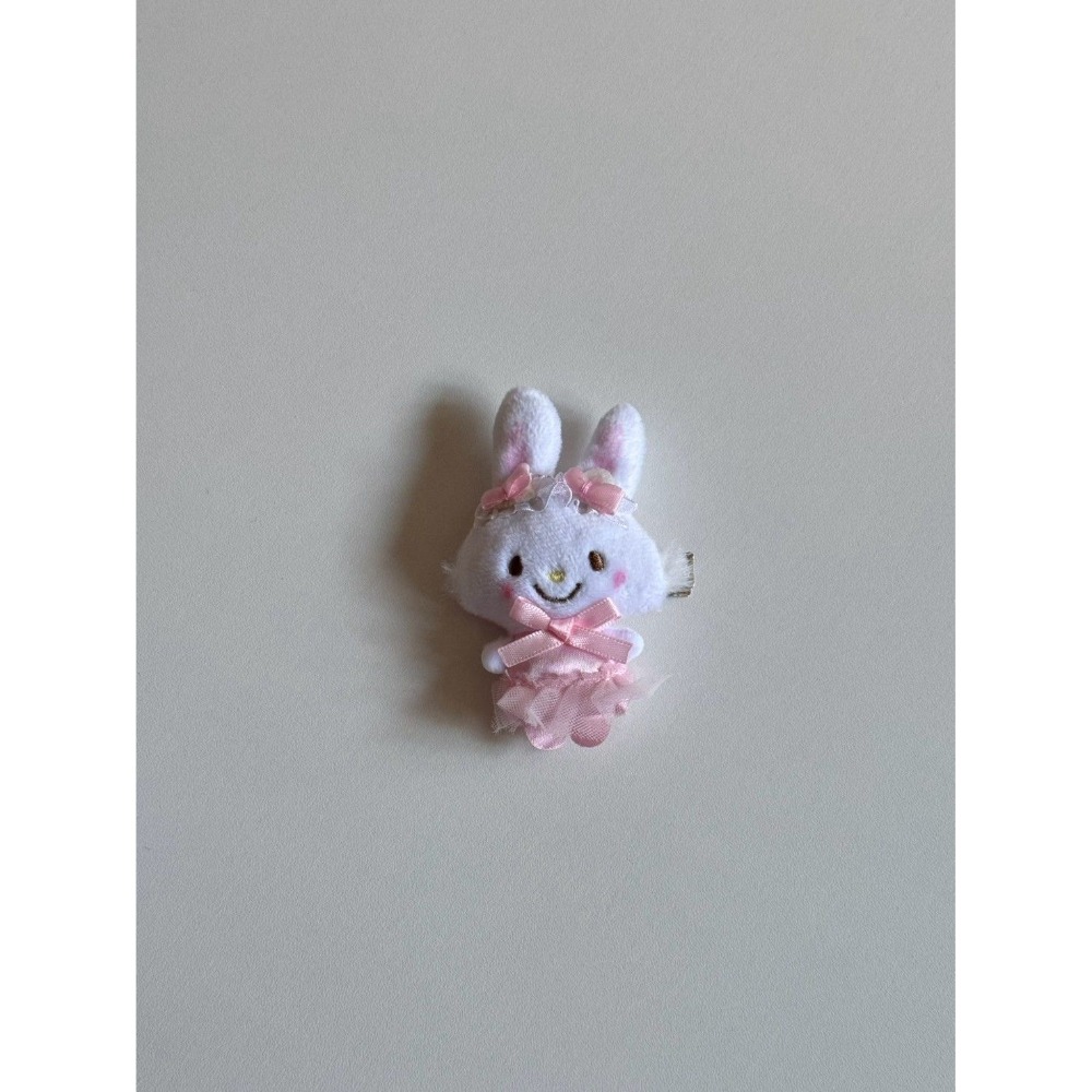 三麗鷗 白貓芭蕾系列 毛絨髮夾-細節圖7