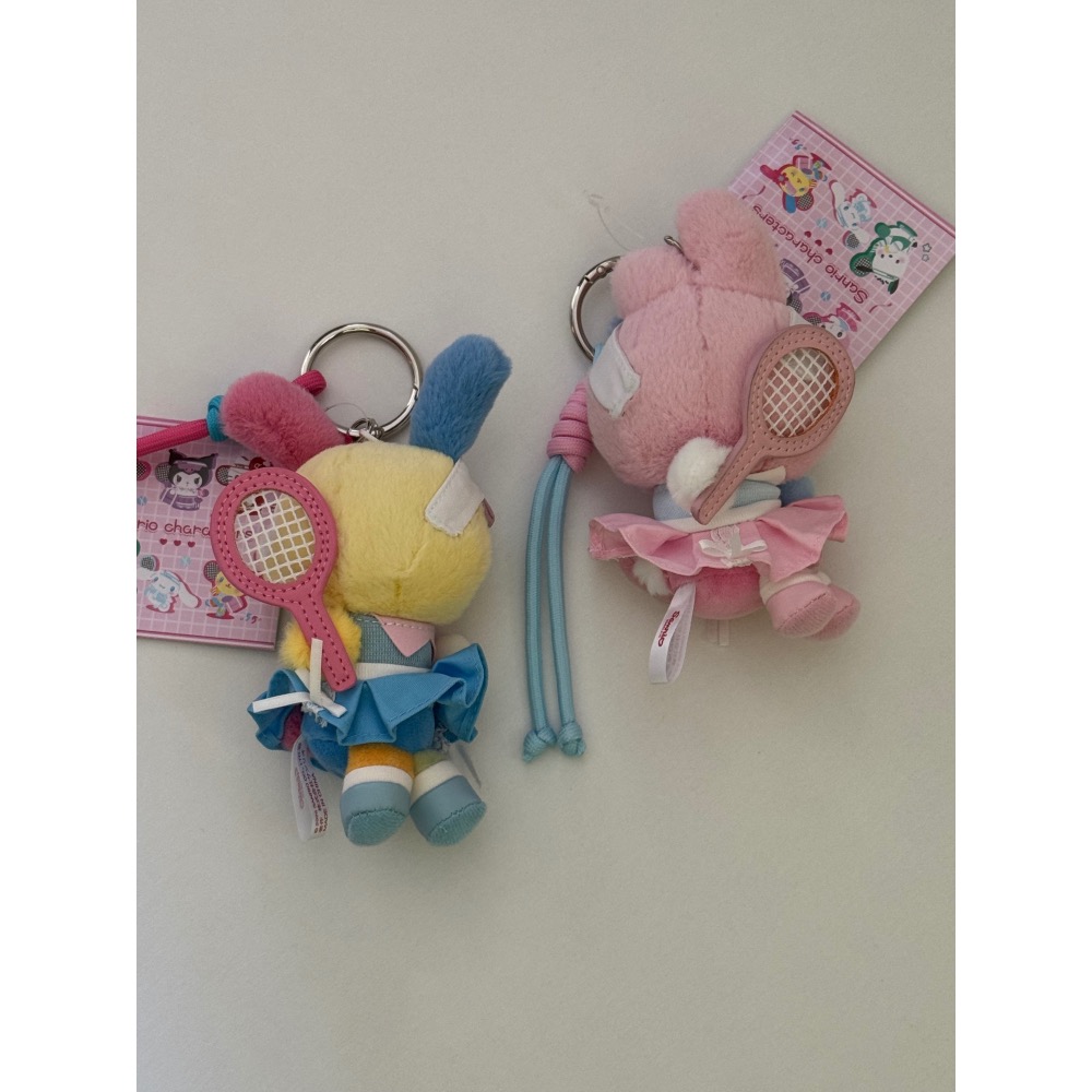 中國限定 三麗鷗網球系列吊飾娃娃-細節圖3