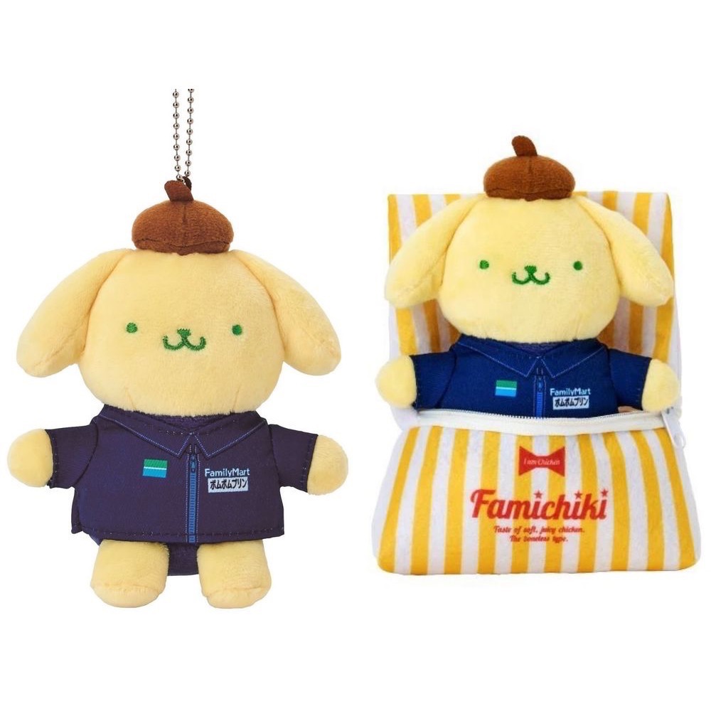 三麗鷗 日本全家聯名限定 炸雞吊飾娃娃 凱蒂 美樂蒂 布丁狗 帕恰狗 📒🥧-規格圖2