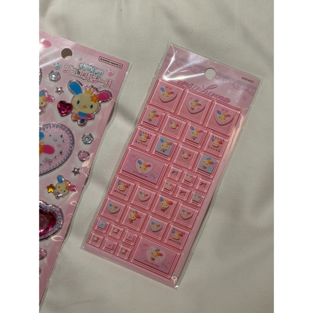 三麗鷗 花小兔 寶石貼紙／方塊貼紙 造型貼紙-細節圖2