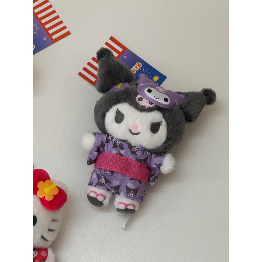 三麗鷗 夏日浴衣系列吊飾娃娃 凱蒂 酷洛米 🥌🎆-規格圖2