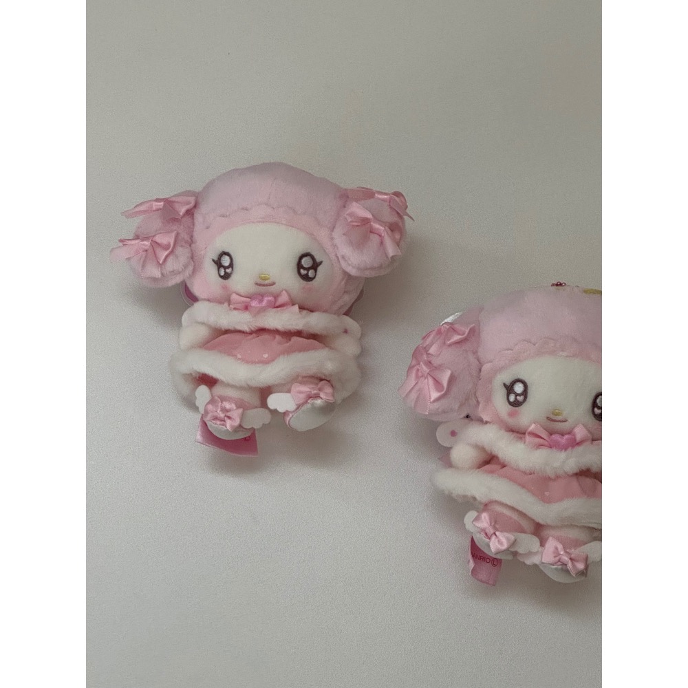 三麗鷗 粧美堂 美樂蒂酷洛米天使惡魔系列 吊飾娃娃 美樂蒂款 🌉🎟️-細節圖2