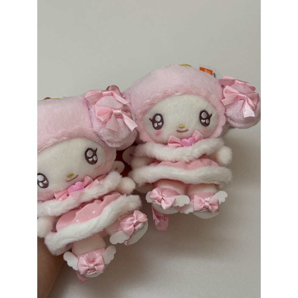 三麗鷗 粧美堂 美樂蒂酷洛米天使惡魔系列 吊飾娃娃 美樂蒂款 🌉🎟️-細節圖3