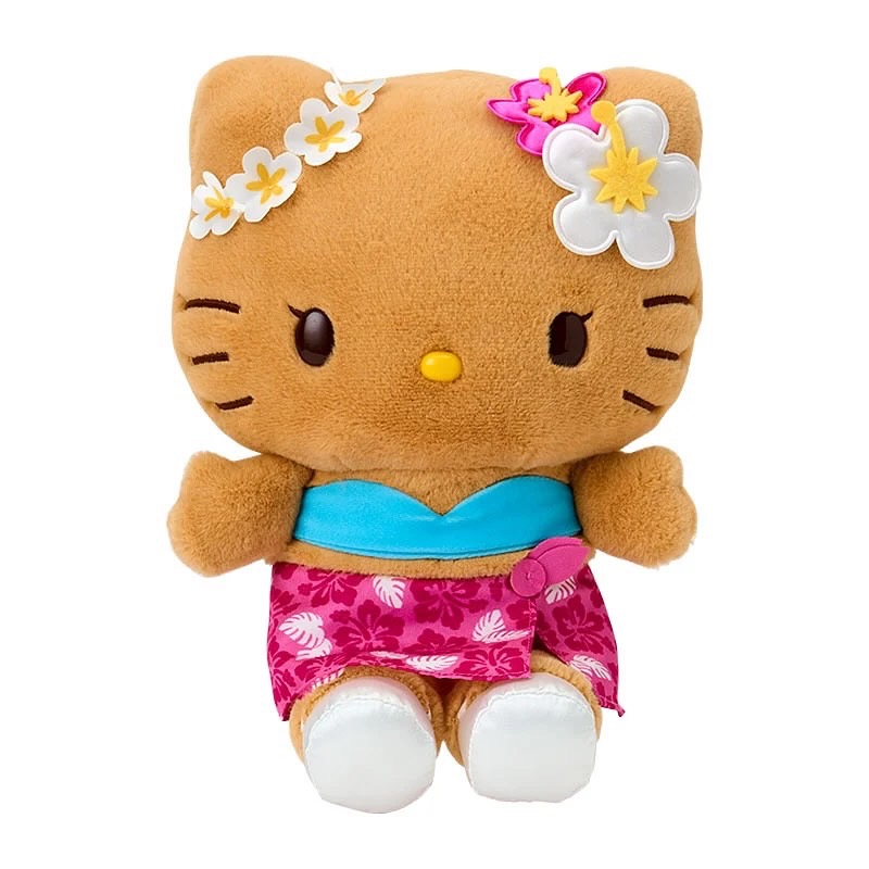 三麗鷗 常夏曬黑系列娃娃 凱蒂 Hello Kitty 🍱📯-規格圖3