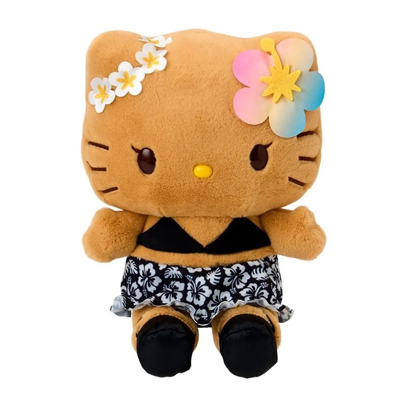 三麗鷗 常夏曬黑系列娃娃 凱蒂 Hello Kitty 🍱📯-規格圖3