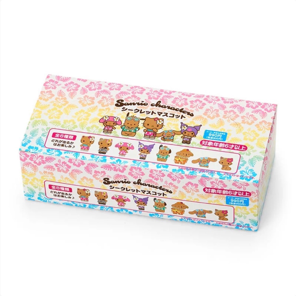 三麗鷗 常夏曬黑系列盲盒公仔 📔♨️-規格圖8