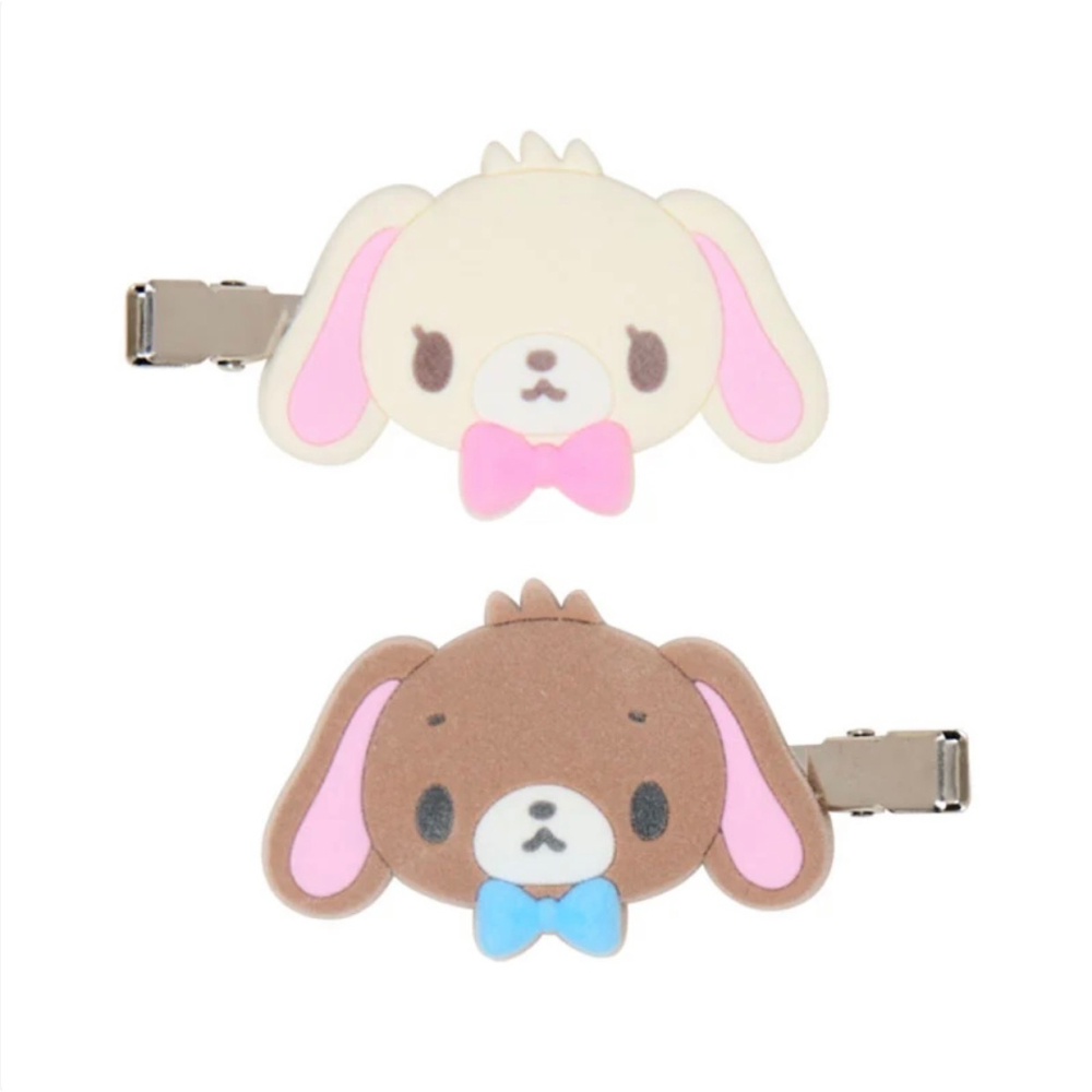 三麗鷗 植絨髮夾 蜜糖邦尼 👖🐑-細節圖2