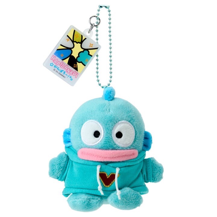 三麗鷗 男團5週年紀念吊飾娃娃 漢頓 帕恰狗 酷企鵝 🍻🚗-規格圖1