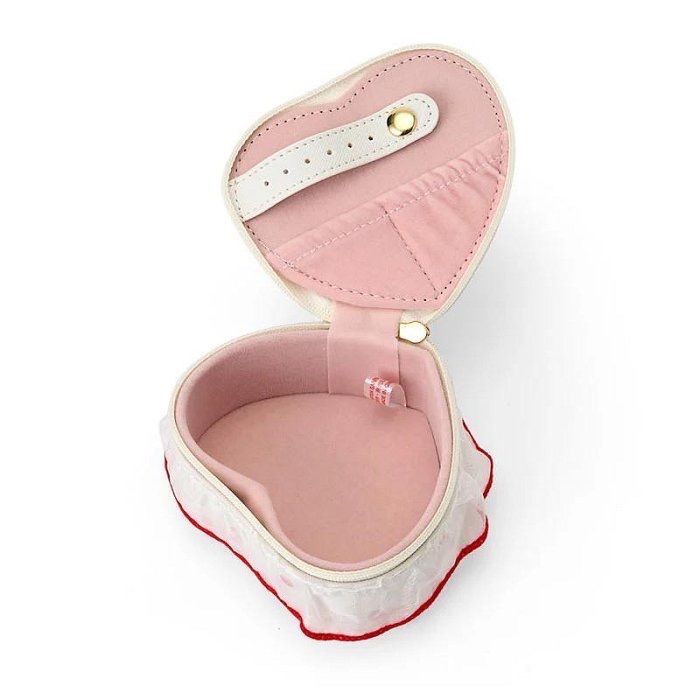 三麗鷗 草莓蛋糕系列 飾品盒 美樂蒂 🎽🎲-細節圖2