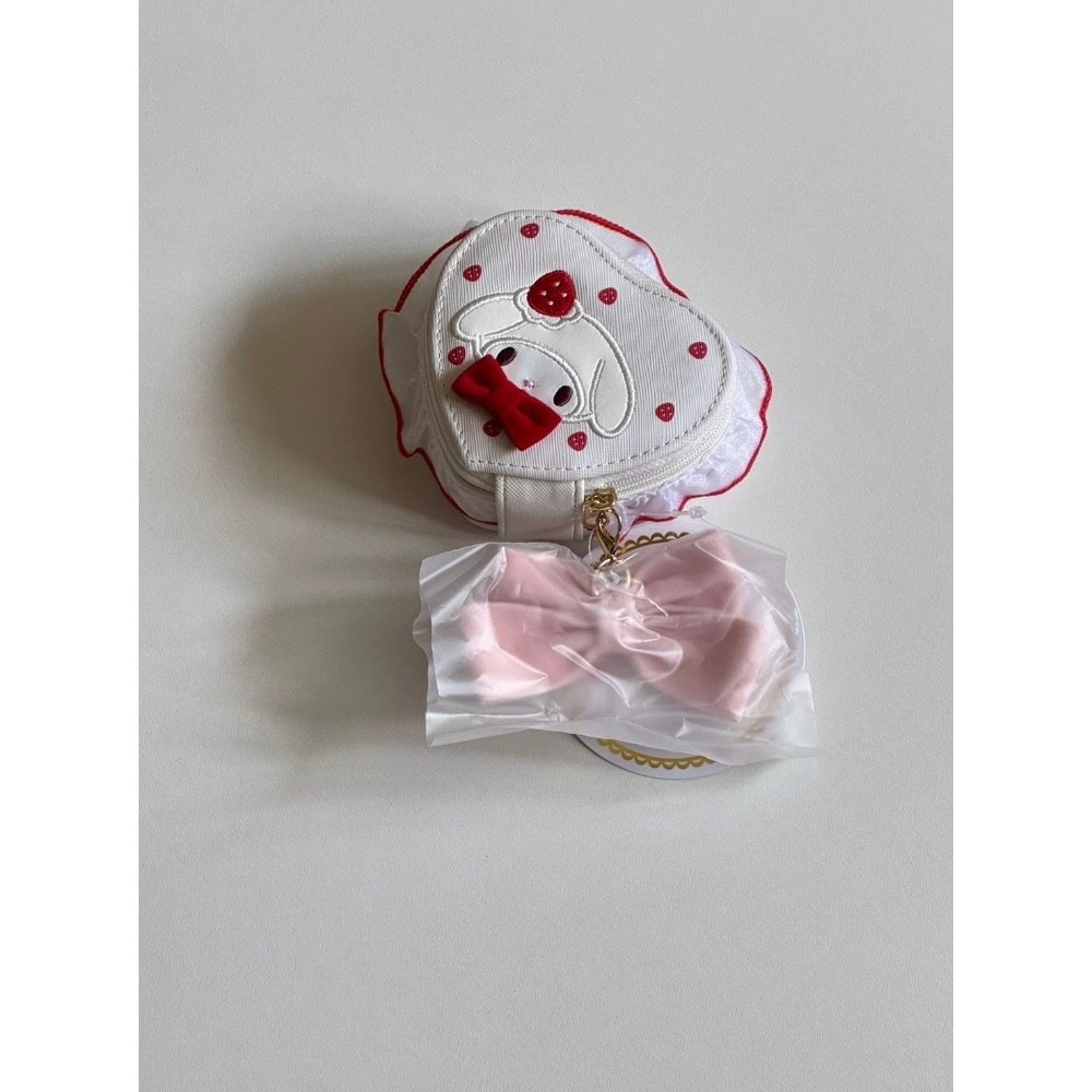 三麗鷗 草莓蛋糕系列 飾品盒 美樂蒂 🎽🎲-細節圖3