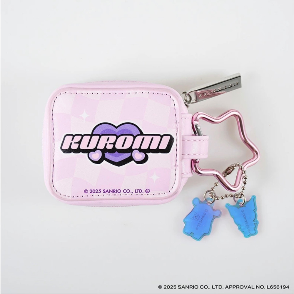 三麗鷗 SKINNYDIP聯名系列耳機包吊飾 酷洛米 🪪🎏-細節圖2