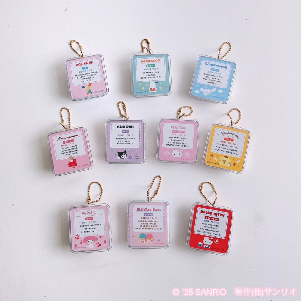 三麗鷗 盒裝微型公仔吊飾 🫀👝-細節圖2