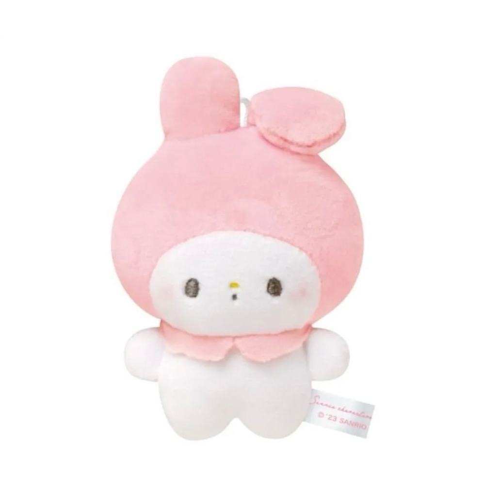 三麗鷗 豆豆眼系列吊飾娃娃 凱蒂 布丁狗 小麥粉 酷洛米 美樂蒂 大眼蛙 大耳狗 🦉☂️-規格圖1