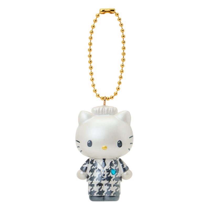 三麗鷗 Hello Kitty 千鳥格生日系列 盲盒公仔吊飾一中盒8入 凱蒂 ☝🏾🧚🏿‍♀️-規格圖2