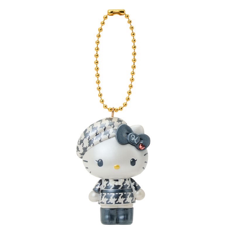 三麗鷗 Hello Kitty 千鳥格生日系列 盲盒公仔吊飾一中盒8入 凱蒂 ☝🏾🧚🏿‍♀️-規格圖2