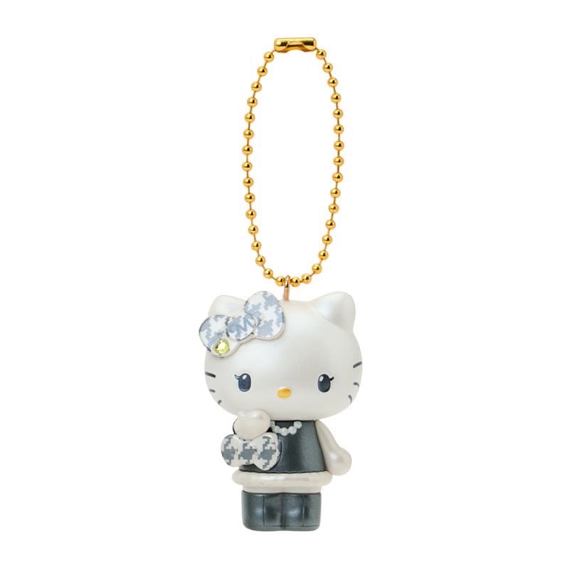 三麗鷗 Hello Kitty 千鳥格生日系列 盲盒公仔吊飾一中盒8入 凱蒂 ☝🏾🧚🏿‍♀️-規格圖2
