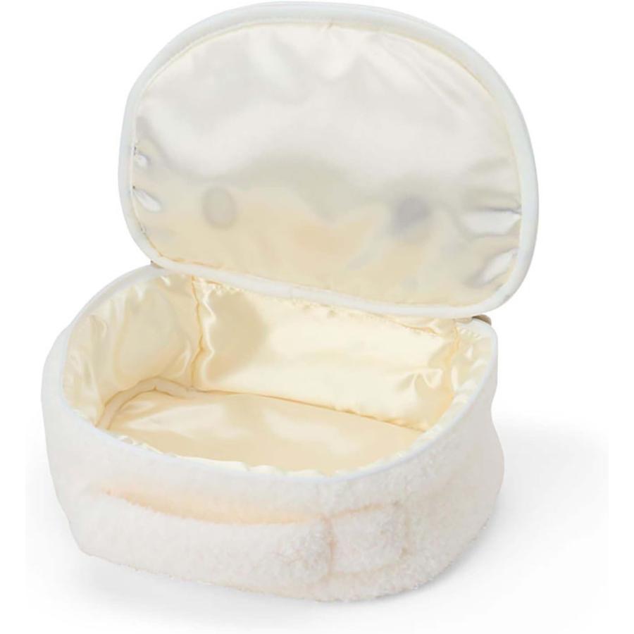 三麗鷗 Hello Kitty 毛毛大頭收納化妝提袋 附餅乾 凱蒂 📟💢-細節圖2