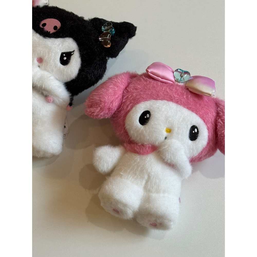 三麗鷗 Nakajima 毛茸茸站姿娃娃 美樂蒂 🩳🍳-細節圖2