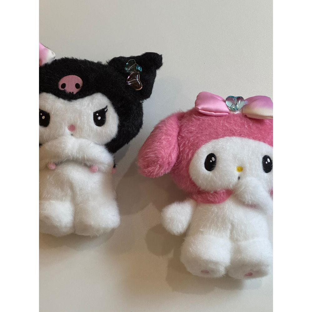 三麗鷗 Nakajima 毛茸茸站姿娃娃 美樂蒂 🩳🍳-細節圖4