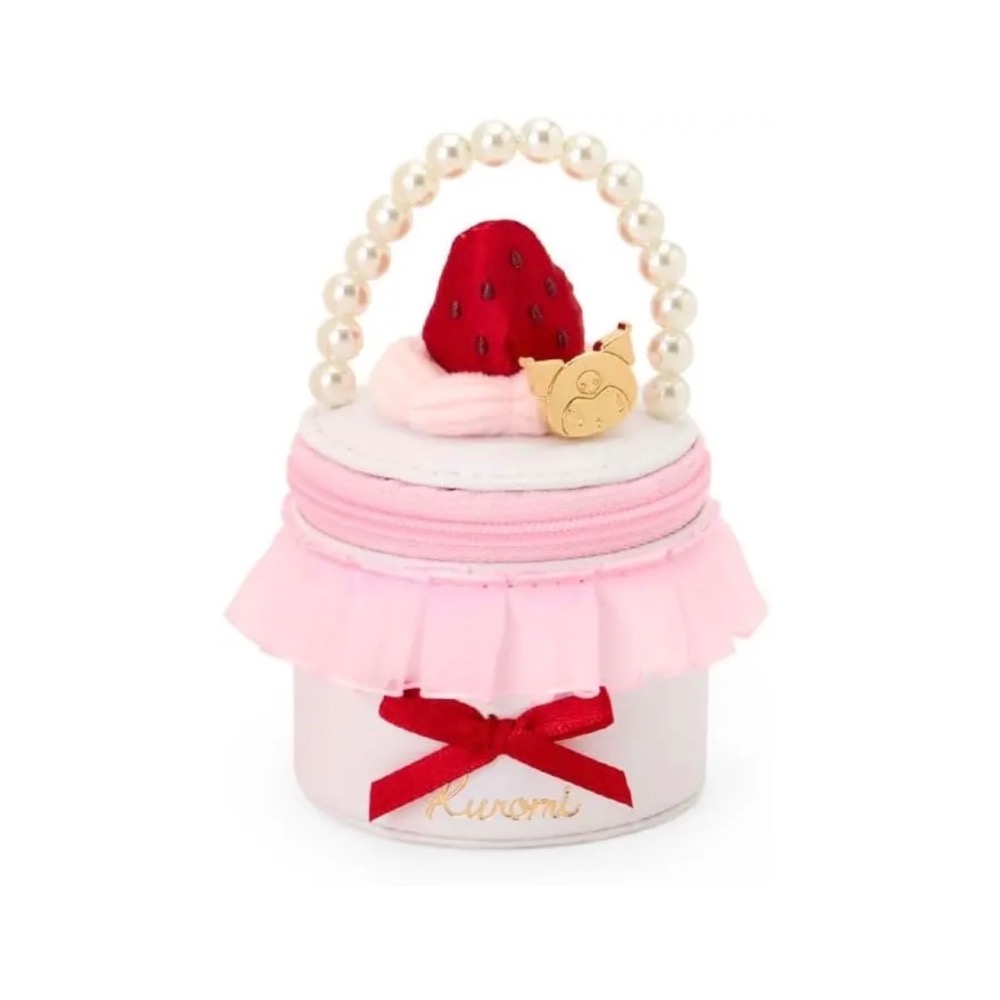 三麗鷗 粉草莓蛋糕系列 娃娃飾品盒組 酷洛米 🪢🪻-細節圖3