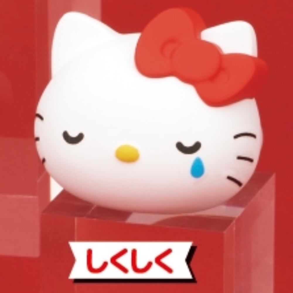 三麗鷗 扭蛋 Hello Kitty 喜怒哀樂系列 戒指 凱蒂 👩🏽‍🚀🐐-規格圖1