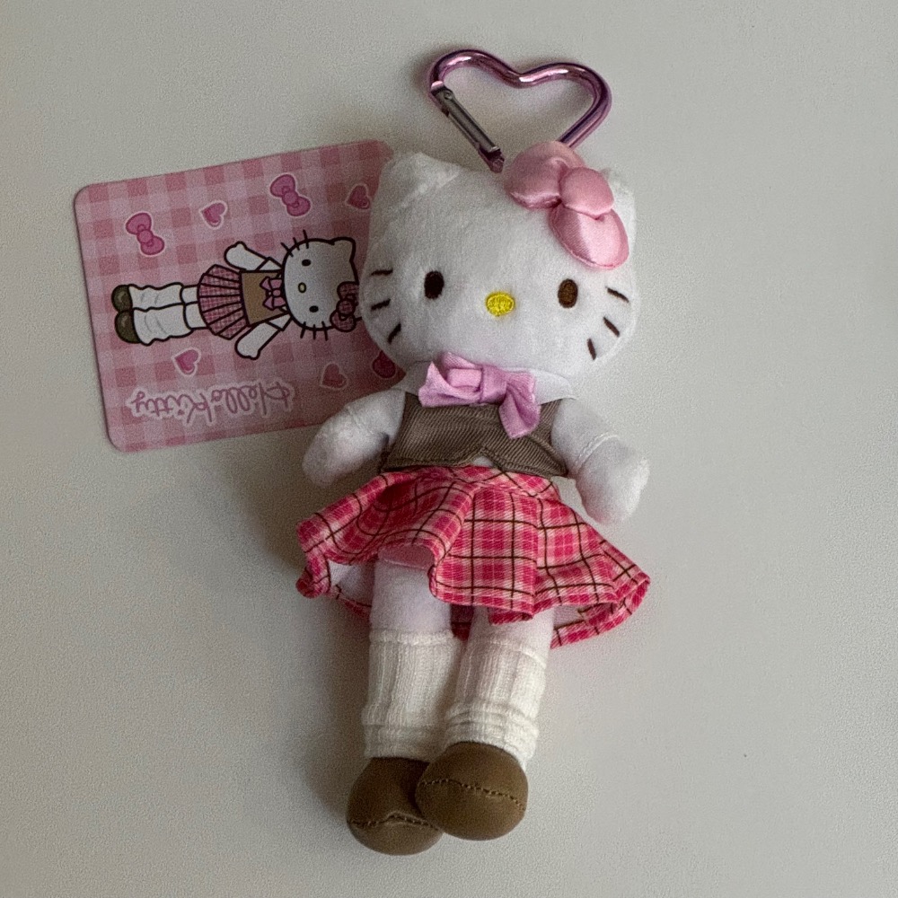 三麗鷗 唐吉限定 Hello Kitty長腿吊飾娃娃 凱蒂 🤴🏾☘️-規格圖1