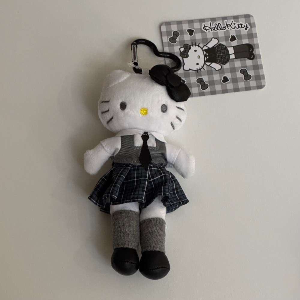 三麗鷗 唐吉限定 Hello Kitty長腿吊飾娃娃 凱蒂 🤴🏾☘️-規格圖1
