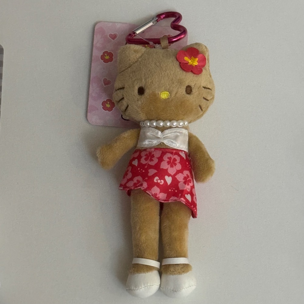 三麗鷗 唐吉限定 Hello Kitty長腿吊飾娃娃 凱蒂 🤴🏾☘️-規格圖1