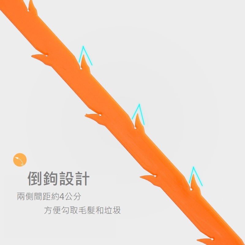 【管道疏通器】生活管家▲毛髮疏通 通水管-細節圖3