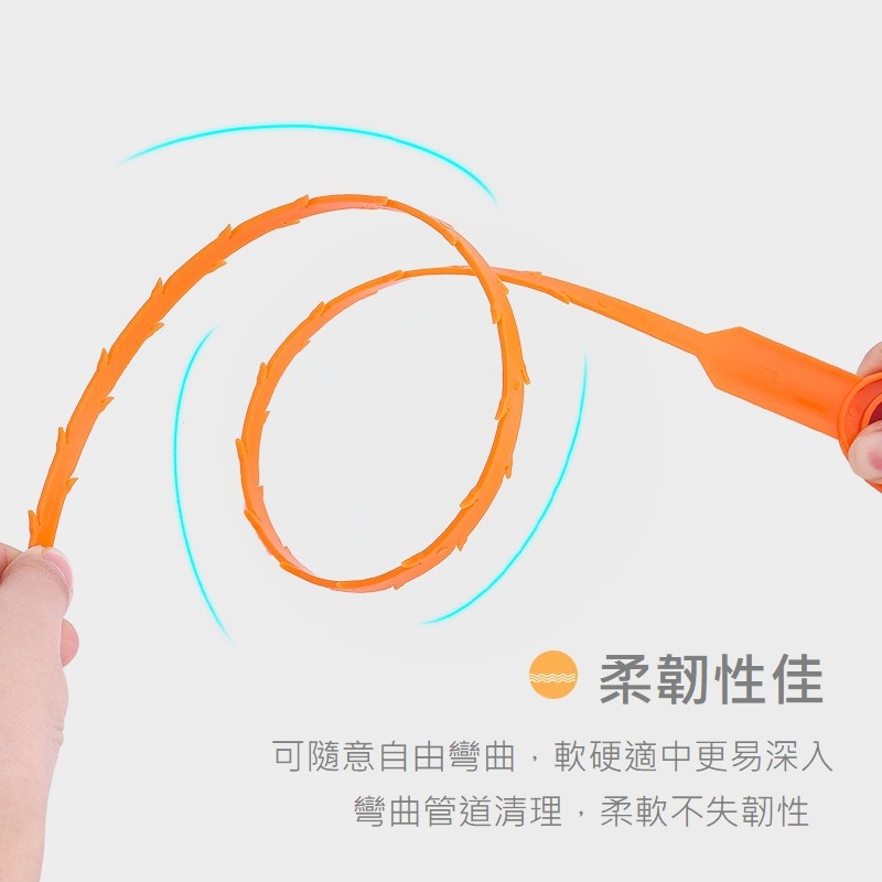 【管道疏通器】生活管家▲毛髮疏通 通水管-細節圖4