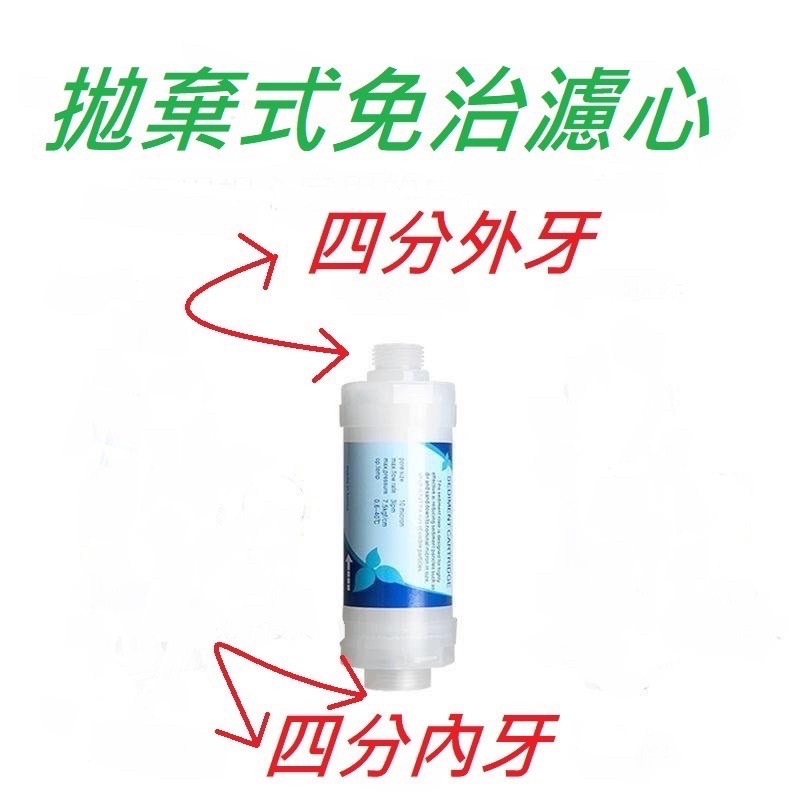 【免治濾芯】生活管家▲(前置濾心 通用四分牙)-細節圖3